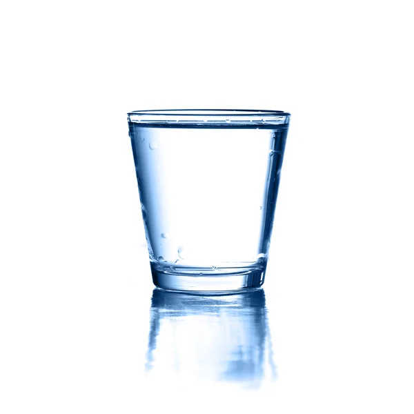 Вода на стекле — стоковое фото
