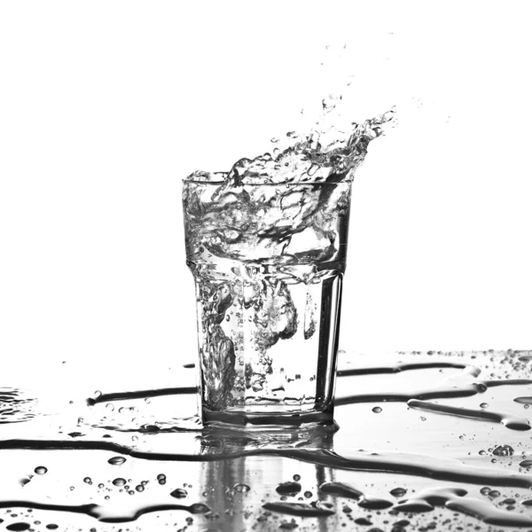 Плескіт води — стокове фото