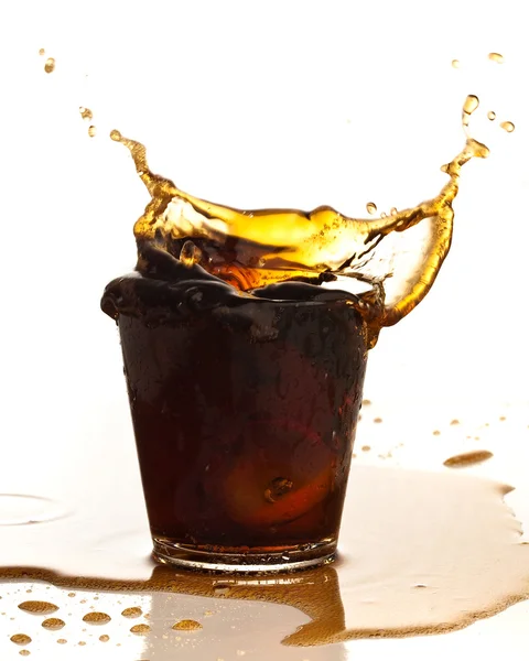 Kahverengi içecek — Stok fotoğraf