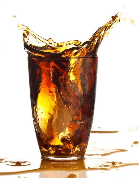 Hnědý nápoj — Stock fotografie