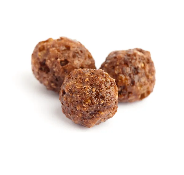 Chocolate cereals balls — Stock Photo, Image