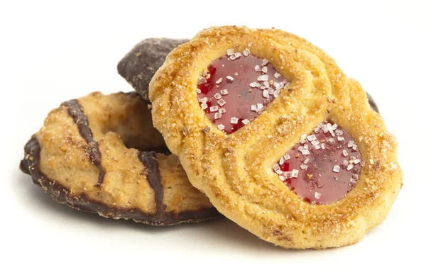Клубничное печенье — стоковое фото