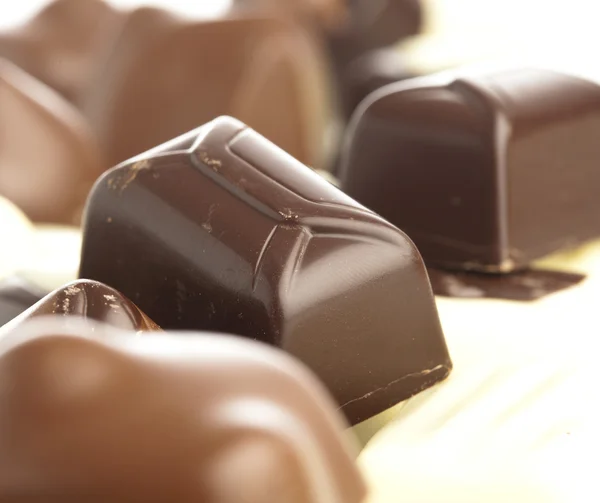 Chocolates de aniversario — Foto de Stock