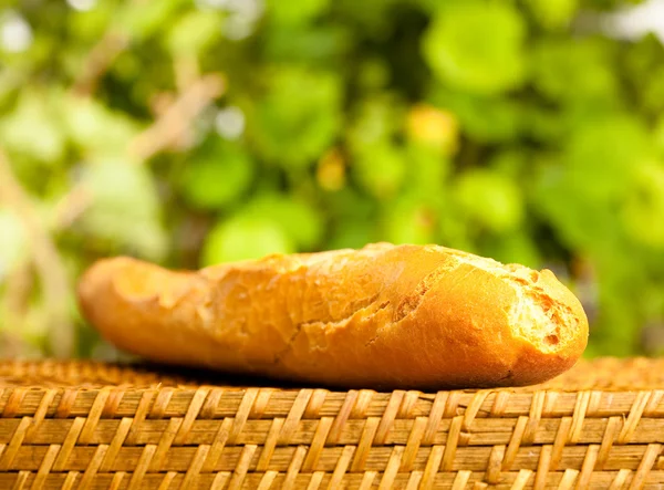 Pan en mimbre — Foto de Stock