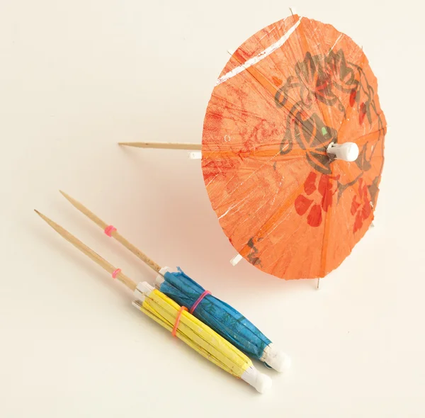 Koktejl deštník — Stock fotografie