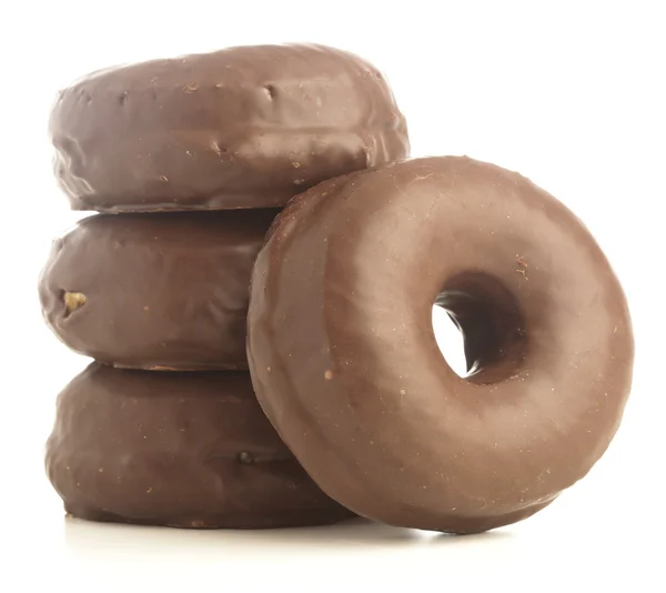 Chocolate donuts — Stock Photo, Image