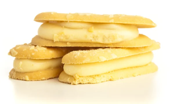 Kremalı bisküvi — Stok fotoğraf