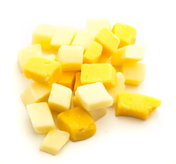 Peynir küpleri — Stok fotoğraf