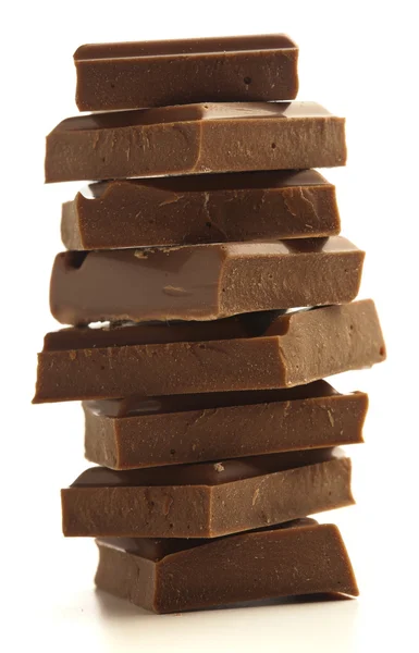 Chocolate tower — Stock Photo, Image