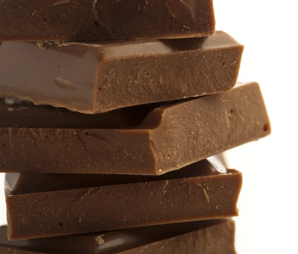 Çikolata parçaları — Stok fotoğraf