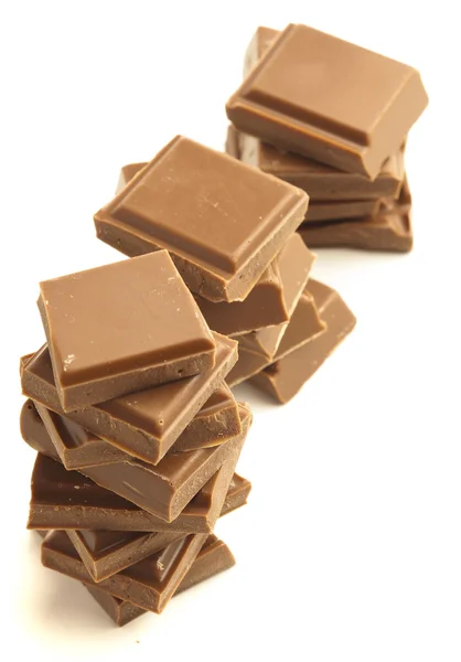 Schokoladenstapel — Stockfoto