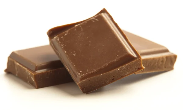 Κομμάτια σοκολάτας — Φωτογραφία Αρχείου