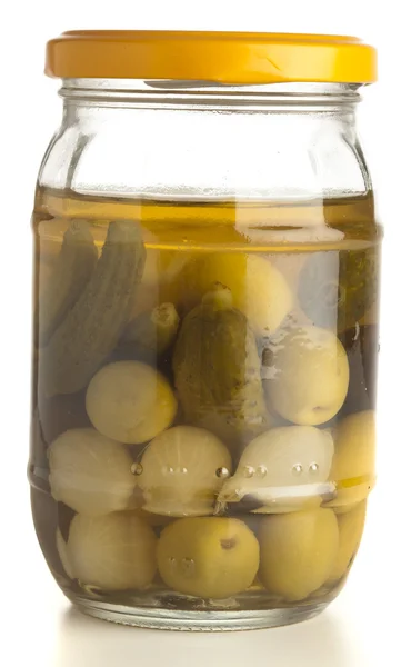 Canned olives — Stock Photo, Image