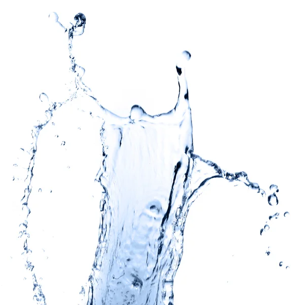 흰색 배경에 고립 된 물 시작 — 스톡 사진