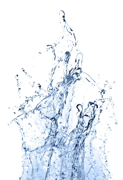 Vattenstänk isolerad på en vit bakgrund — Stockfoto