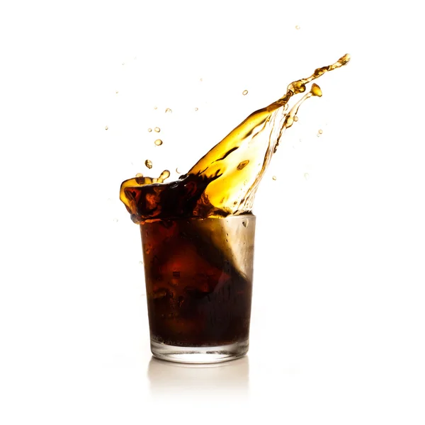 Cola-Glas — Stockfoto