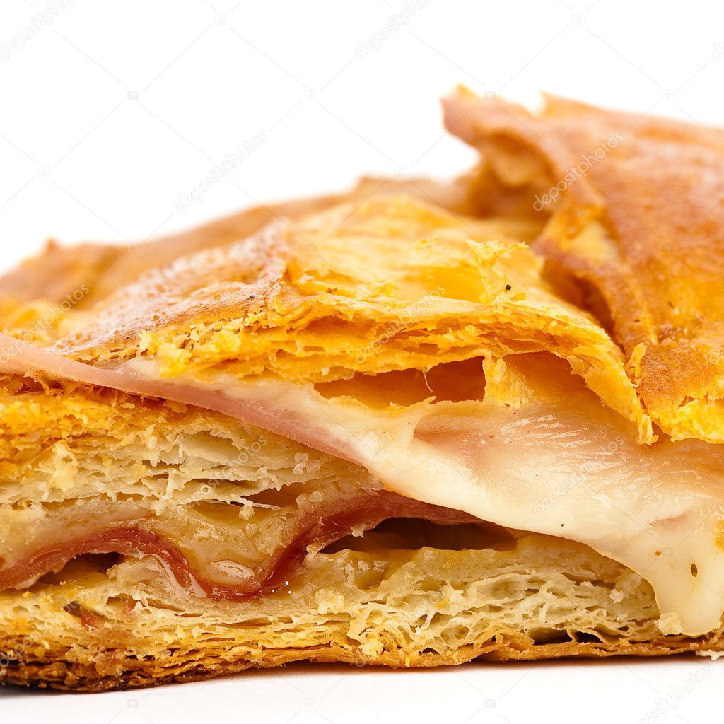 Pastry ham cheese