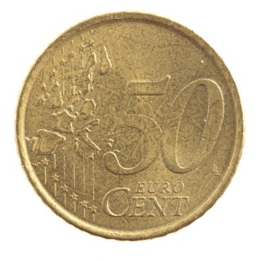 Euro cents clipart