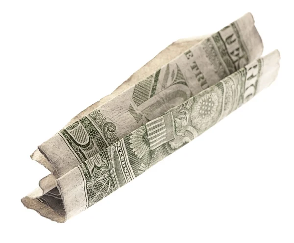 Un dólar aislado — Foto de Stock