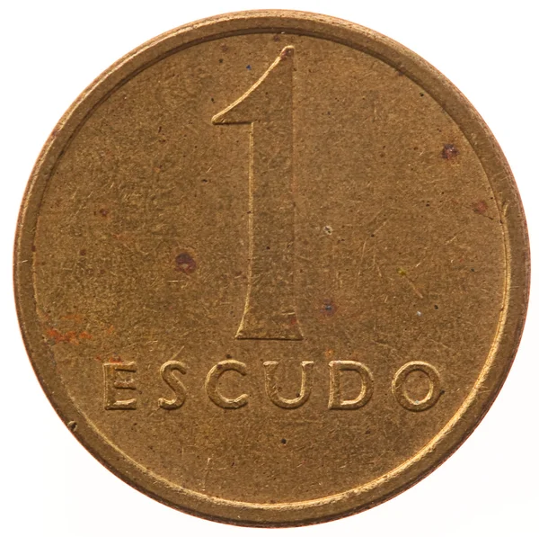 Escudo mynt — Stockfoto