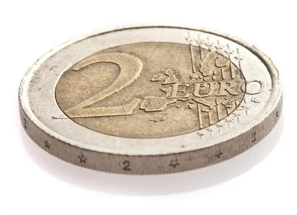 Монета евро — стоковое фото