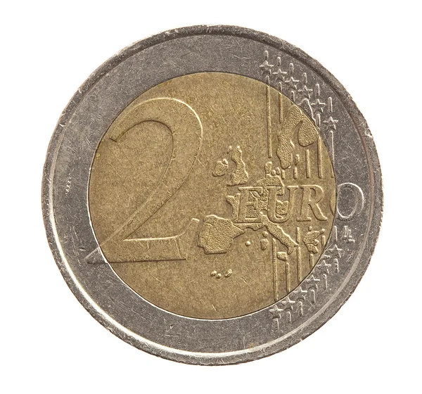 Euro coin — Stock Photo, Image