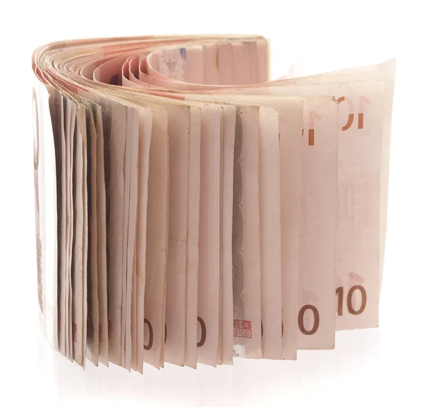 Banknotów euro — Zdjęcie stockowe