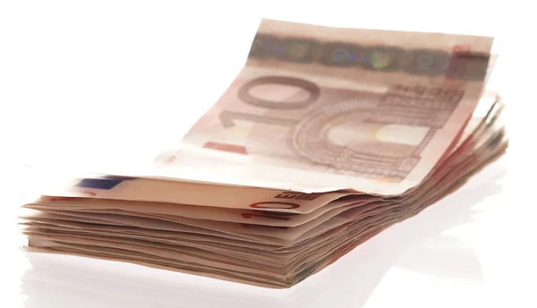 Банкноты 10 евро — стоковое фото