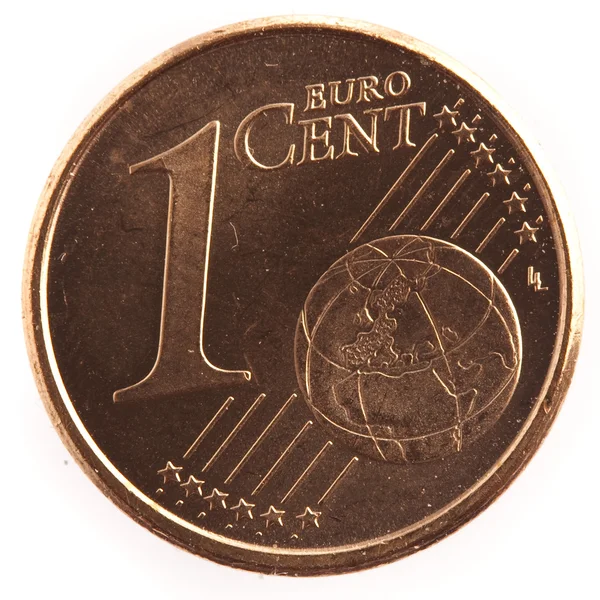 Euro cêntimos — Fotografia de Stock