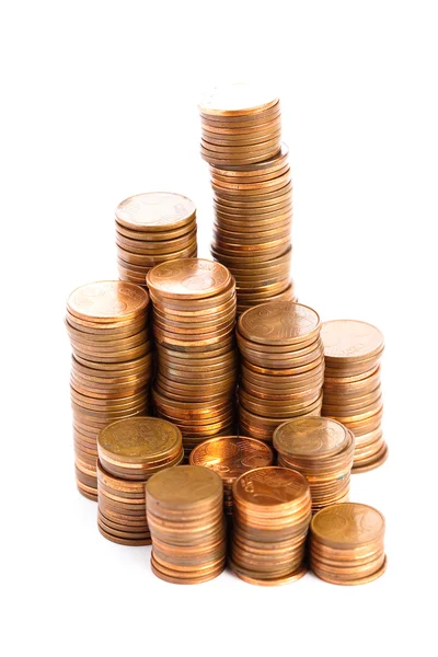 Euro cent munt — Stockfoto