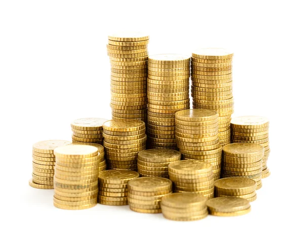 Coin pile — Stock Photo, Image