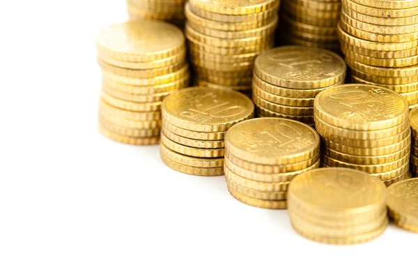 Euro cent closeup — Stock Photo, Image