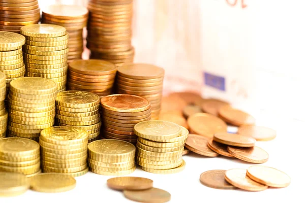 Euro centów — Zdjęcie stockowe