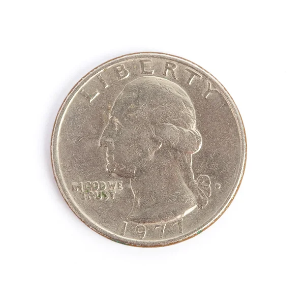 Quarter dollar — Stock Photo, Image