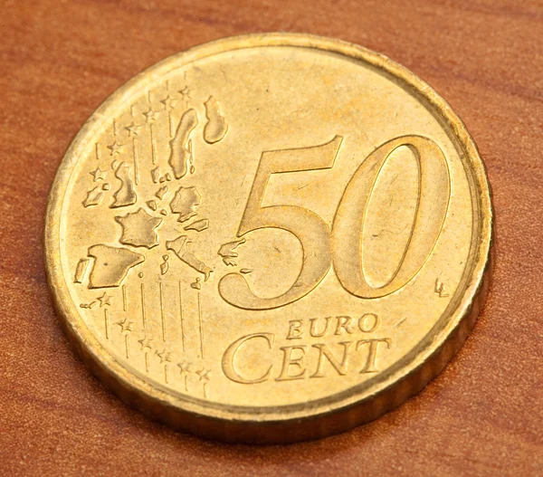 Euro centes érmék — Stock Fotó