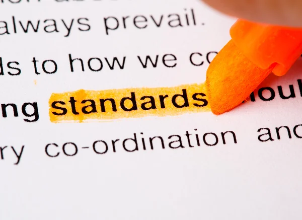 Standards — Stockfoto