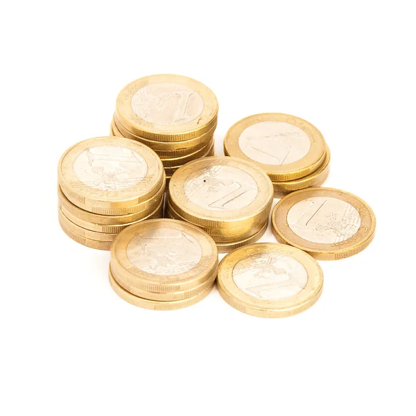 stock image Euro coins