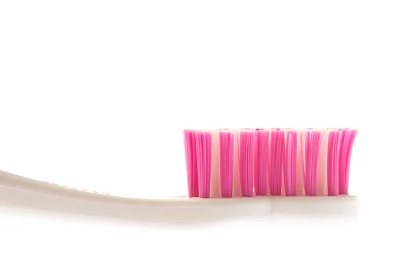 Rózsaszín fogkefe — Stock Fotó