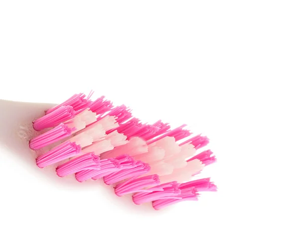 Cepillo de dientes rosa — Foto de Stock