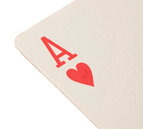 Покер карты — стоковое фото