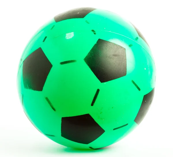 Bola verde aislada —  Fotos de Stock