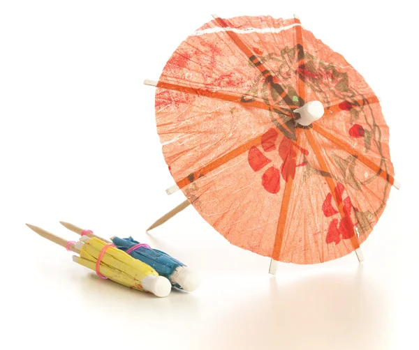 Cocktail paraplu — Stockfoto