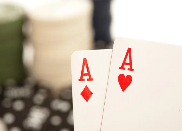 Tarjetas de Poker — Foto de Stock
