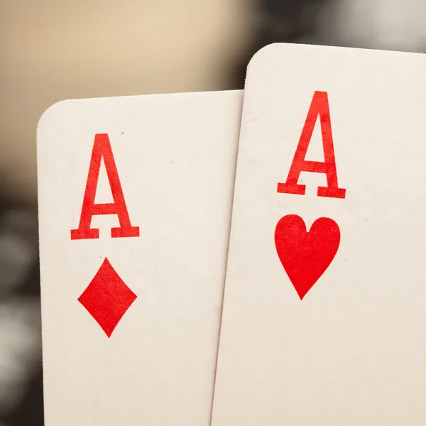 Cartões de Poker — Fotografia de Stock