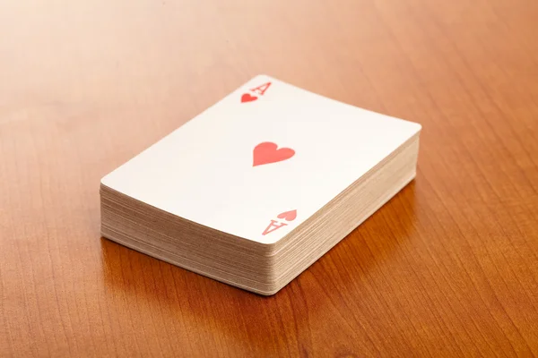 ポーカーのカードのパック — ストック写真