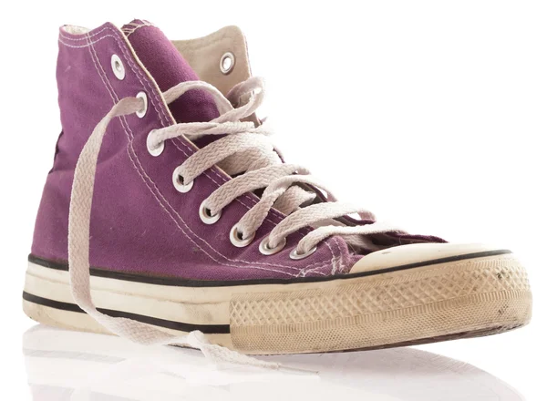 Purple sneaker — Stock Photo, Image