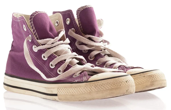 Purple sneaker — Stock Photo, Image