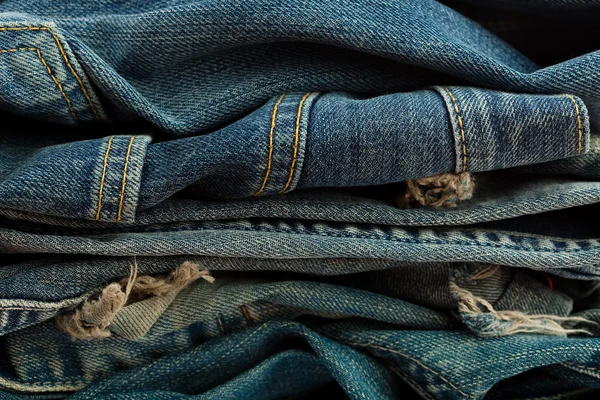 Jeans close-up — Stockfoto