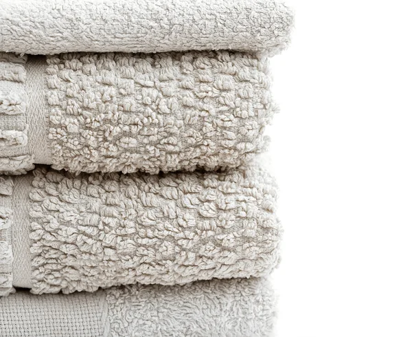 Szare ręczniki — Zdjęcie stockowe