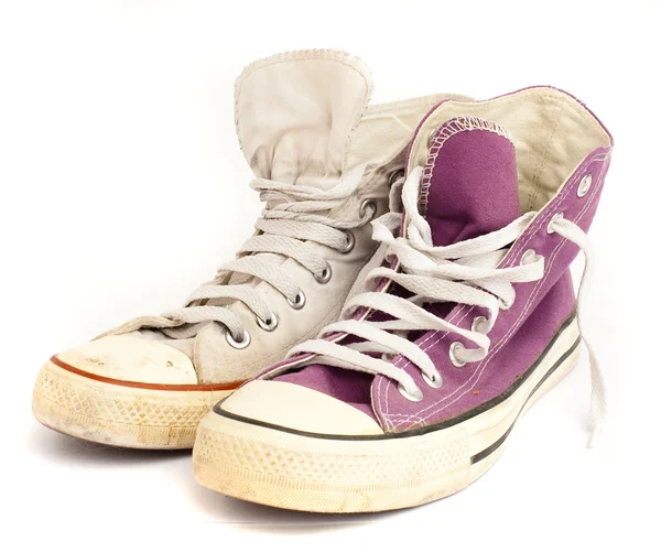 Vintage πάνινα παπούτσια — Φωτογραφία Αρχείου